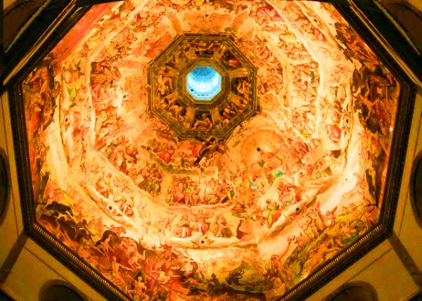 07_2018-07-19_Florence_Cattedrale di Santa Maria del Fiore_Mosaic-Covered Interior of the Octagonal Dome ʥĸ�ٻ�����á������˸��ǵİ˽���Բ��0001.JPG