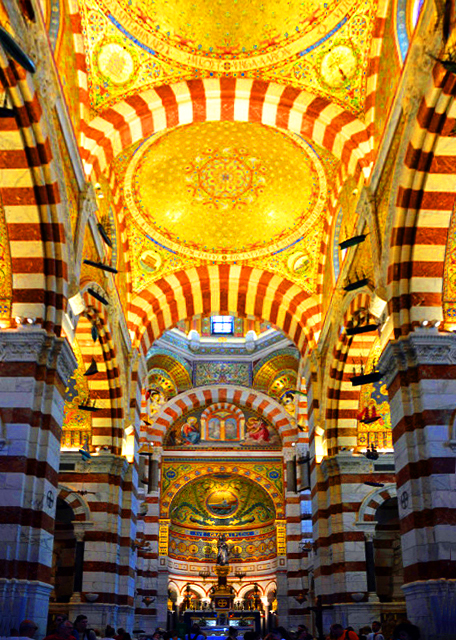 17_2018-07-21_Marseille_Notre-Dame de la Garde_Mosaic Dome �ػ�ʥĸʥ�������񷶥-10001.JPG