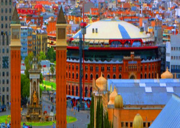 02_2018-07-22_Plaça d'Espanya_Venetian Towers & Plaza de toros de las Arenas0001.JPG