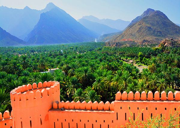 05_2013-12-11_Nakhl Fort_Oasis of Date Palms Under the Al Hajar Mtns.jpg