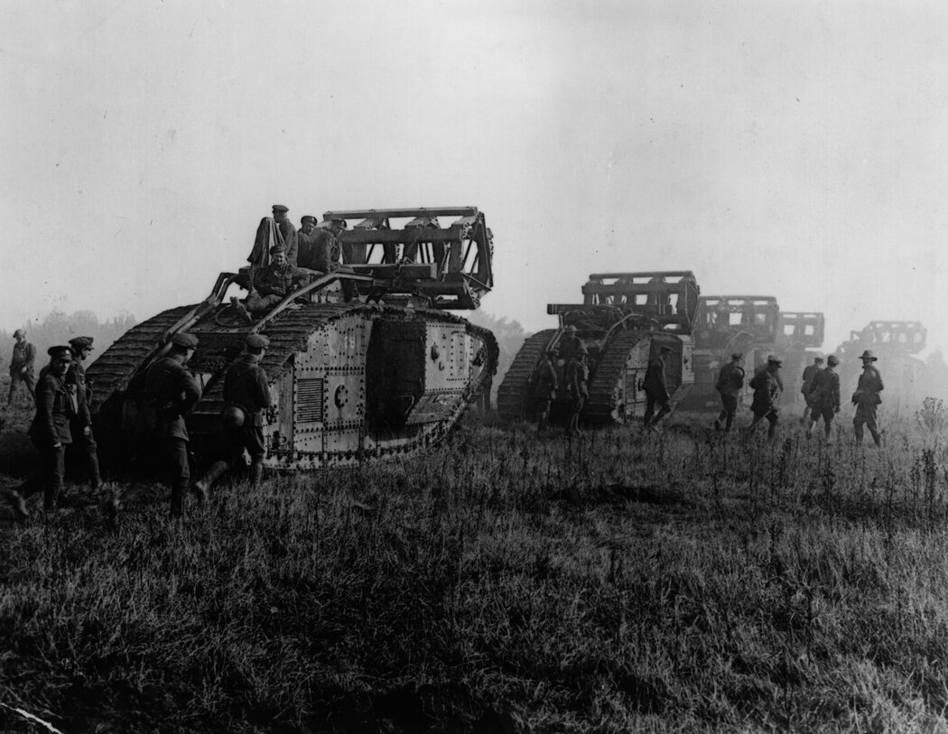 1918�꣬���չ����ڼ��Ӣ��̹�ˡ�̹���ǵ�һ�������ս�е��ش���ͻ��֮һ��