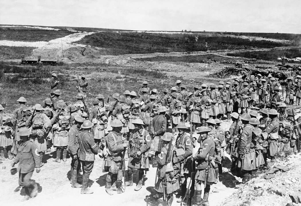 1916�꣬��ķ��ս���ڼ䣬�������ɰ�÷��������Ӣ��ʿ����