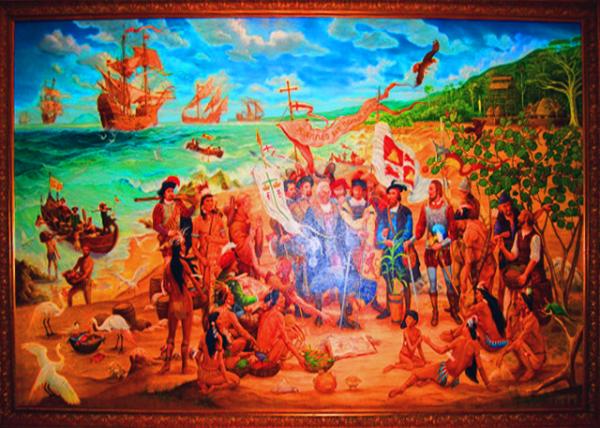 13_02-03-08_ Capitol Bldg_The Discovery of Puerto Rico by Agustin Anavitate (1993)0001.JPG