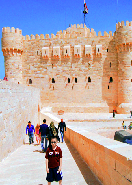 16_04-02-11_ Cidetal of Qaitbay_Closeup of the Citadel of Qaitbay ����0001.JPG