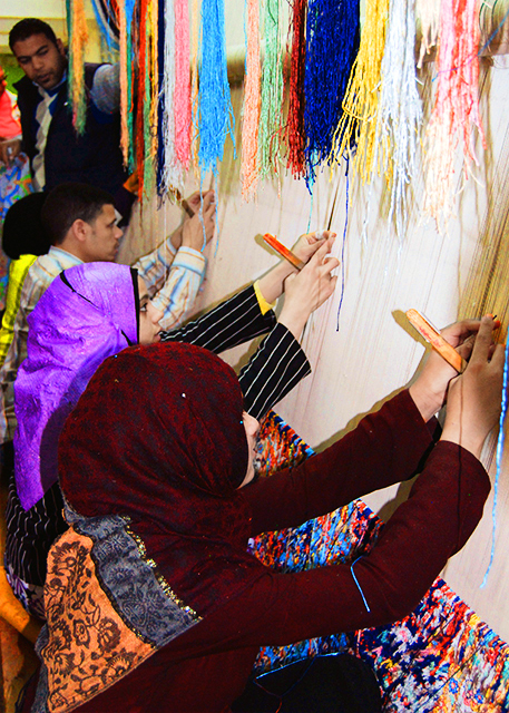 10_04-05-11_ Carpet Weaving @ Saqqara Carpet School -10001.JPG