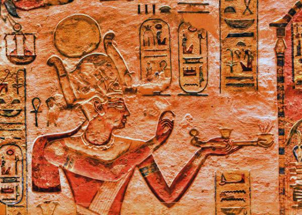 11_04-08-11_ Valley of the Kings_Relief of Pharaoh Ramses I Making an offering of Incense to the Gods , KV11-2.jpg