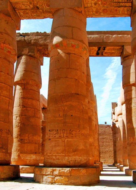1782955485855393.jpg 13_04-09-11_ Close Papyrus Umbel Capitals & Architrave on the Central Columns of the Hypostyle Hall 大柱厅·关闭式纸莎草伞状花序顶端与中央圆柱楣梁-30001.JPG