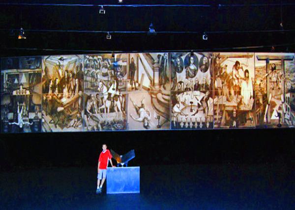 32_01-09-13_ Nation's Pantheon_Red Hall w the Mural of Freedom ��ɫ���������ɱڻ���-80001.JPG