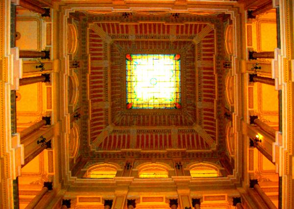 08_01-10-13_ Natl Library of Brazil_Stained Glass Ceiling �ʻ沣���컨��-20001.JPG