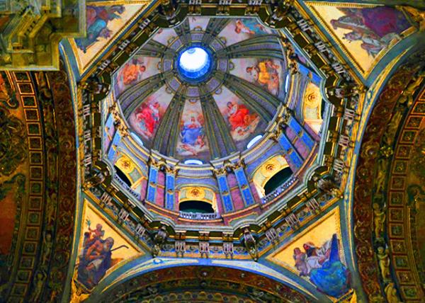18_01-11-13_ Candel��ria Church_Ceiling of the Dome Բ�����컨��-10001.jpg