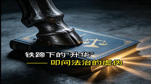 铁蹄下的“升华”—— 叩问法治的虚伪_副本2.png