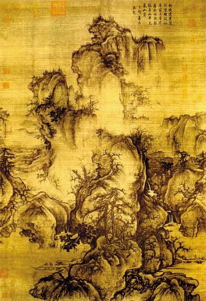 隋代展子虔《游春图》标志山水画逐渐成熟--艺术收藏--人民网 隋代展子虔《游春图》标志山水画逐渐成熟--艺术收藏--人民网