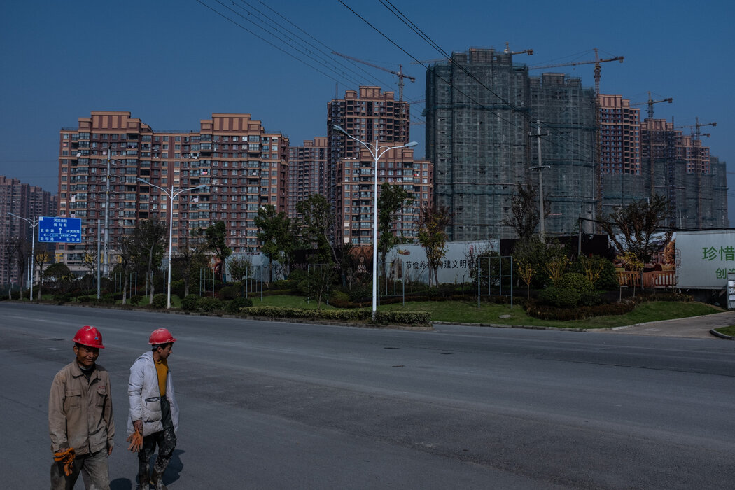 2018年，中国句容的一处住宅小区。