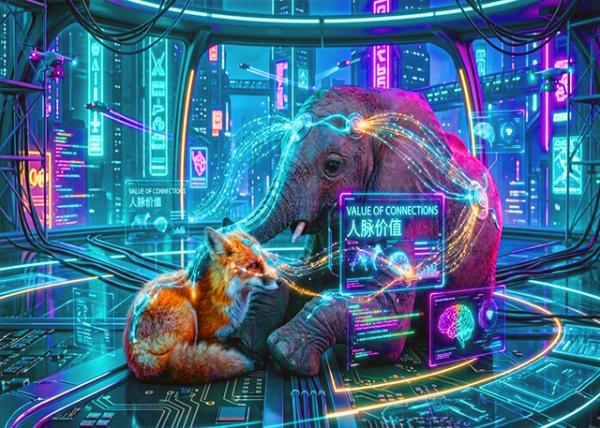 Value of Connections in Cyberpunk Neon Color Palette人脉价值·赛博朋克“低生活与高科技”霓虹色调.jpg