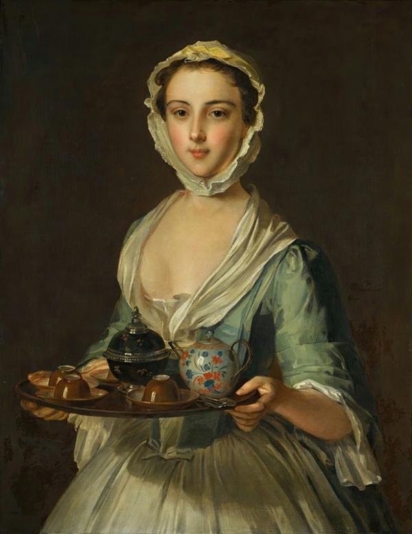 A Young Woman Carrying A Tea Tray, Possibly Hannah, The Artist’s Maid-1.jpg