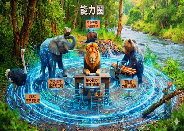 Circle of Competence, Featuring a Digital Surrealist Art Style Mixed w Elements of Cyberpunk & Fantasy Realism.jpg