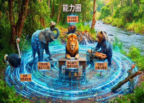 Circle of Competence, Featuring a Digital Surrealist Art Style Mixed w Elements of Cyberpunk & Fantasy Realism.jpg
