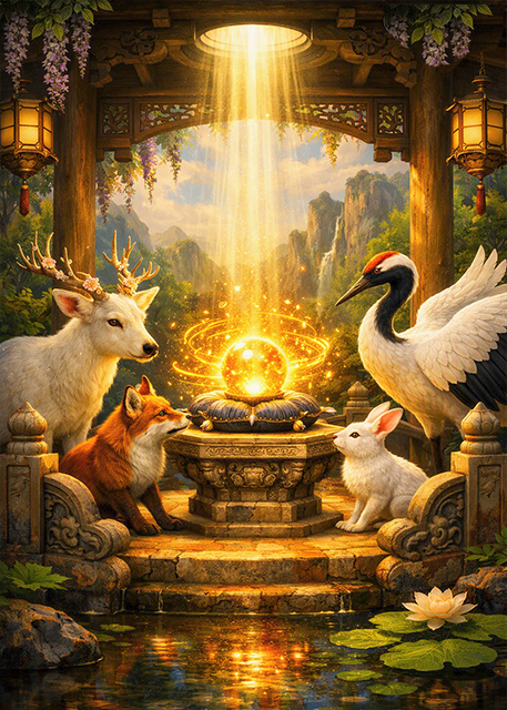 A Gift in Your Destiny in a Digital Fantasy Realism Style, Deeply Influenced by Traditional East Asian Mythology.jpg