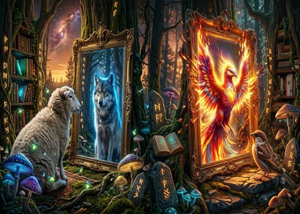 Self-Perception in High-fantasy Digital Art Utilizing Principles of Maximalism & Chiaroscuro.jpg