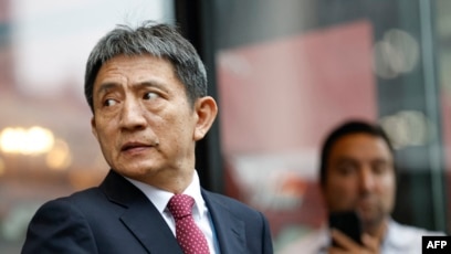 中国国际贸易谈判代表李成钢在威斯康星州密尔沃基举行的G20贸易部长会议首日出席会议。(2026年9月30日)