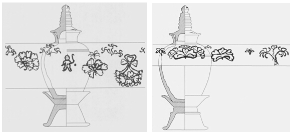 1791832158515833.jpg 郑州上街峡窝镇唐墓出土青花塔形罐线图.jpg